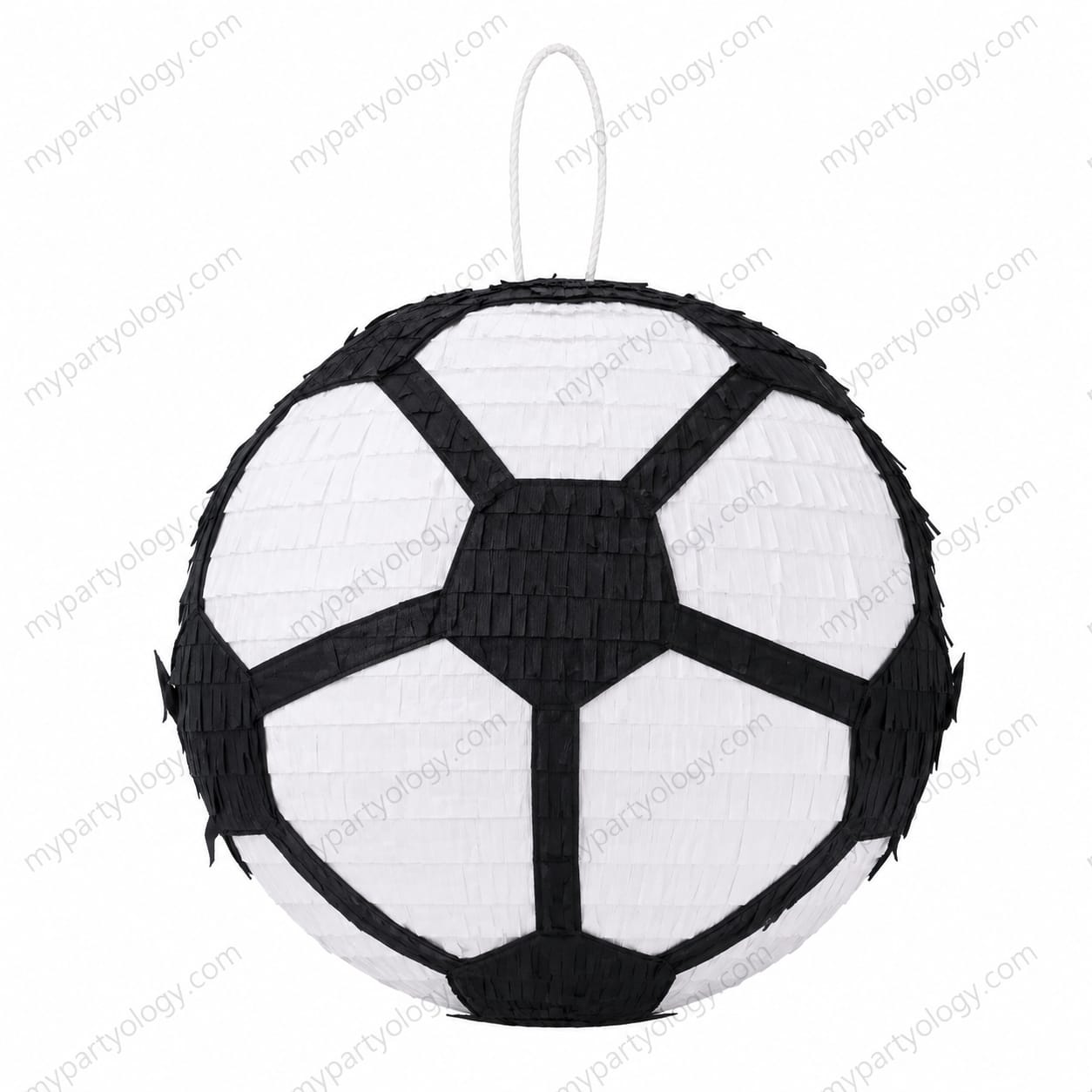 Soccer/Football Black & White Pinata