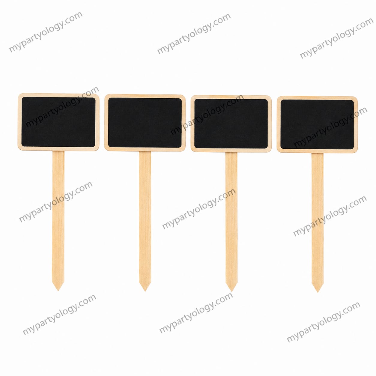 Mini Chalkboards With Chalk (Pack of 4)
