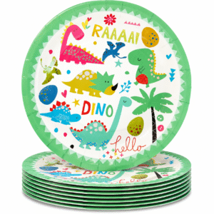 Dino The Dinosaur 9 inch Paper Plates (Pack of 10)