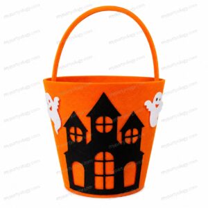 Halloween Felt Trick or Treat Bucket (Pack of 1)