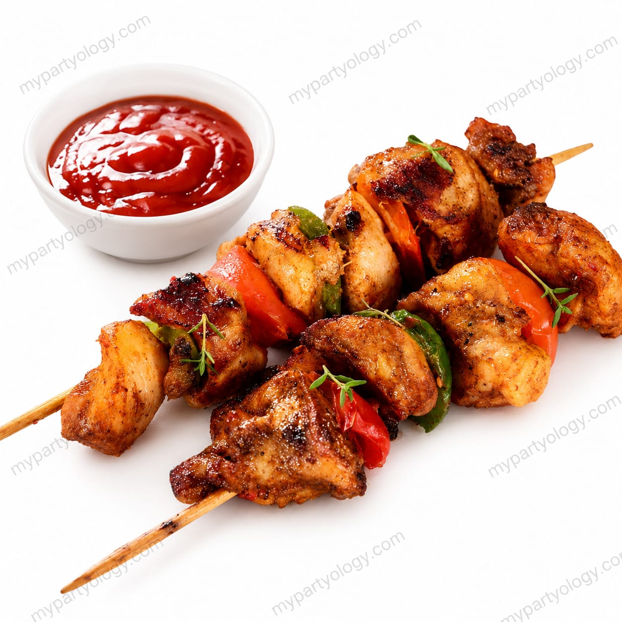 Wooden 12 inch Skewers (Pack of 25) - Image 2