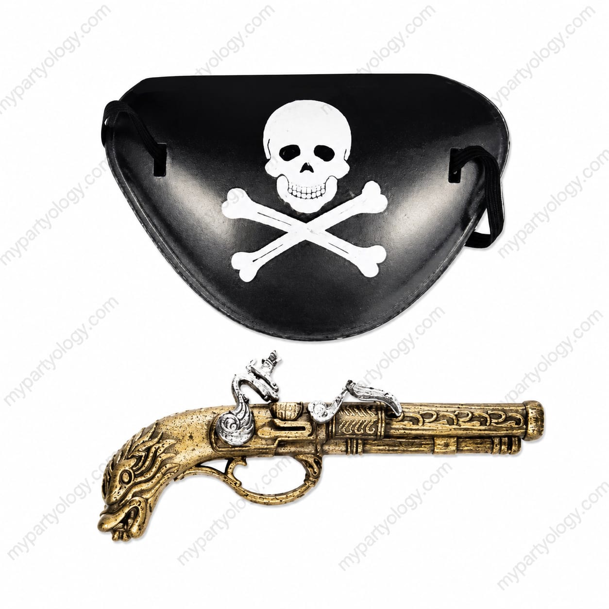 Pirate Gun & Eye Patch Set