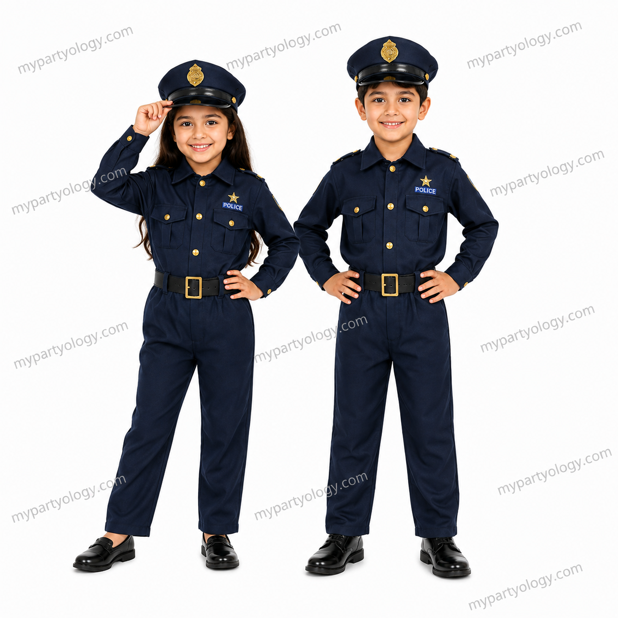 Kids Police Costume
