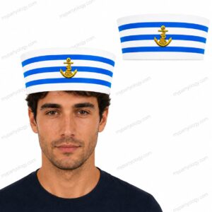 Sailor Round Marine Hat (Pack of 1)
