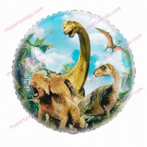 Dinosaur Long Neck 18'' Foil Balloon