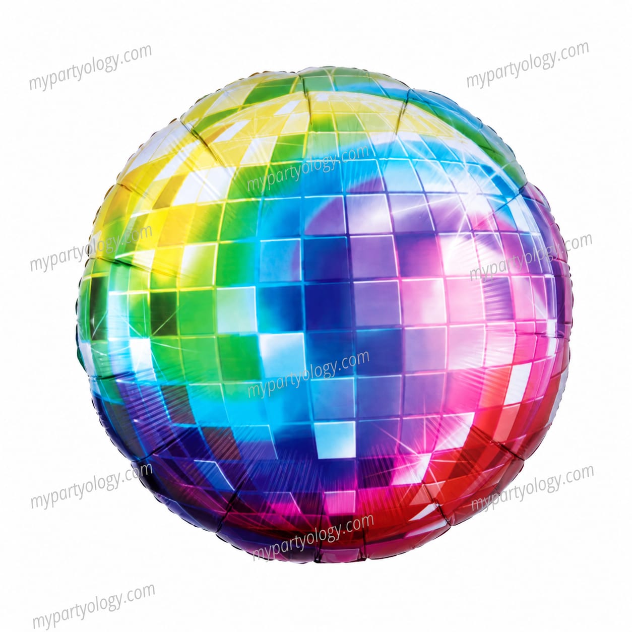 Colourful Disco Ball 4D 22'' Foil Balloon