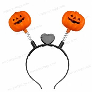 Pumpkin Plastic Headband