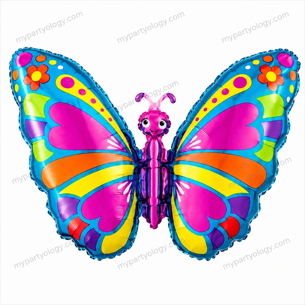 Butterfly Colourful 24'' Foil Balloon