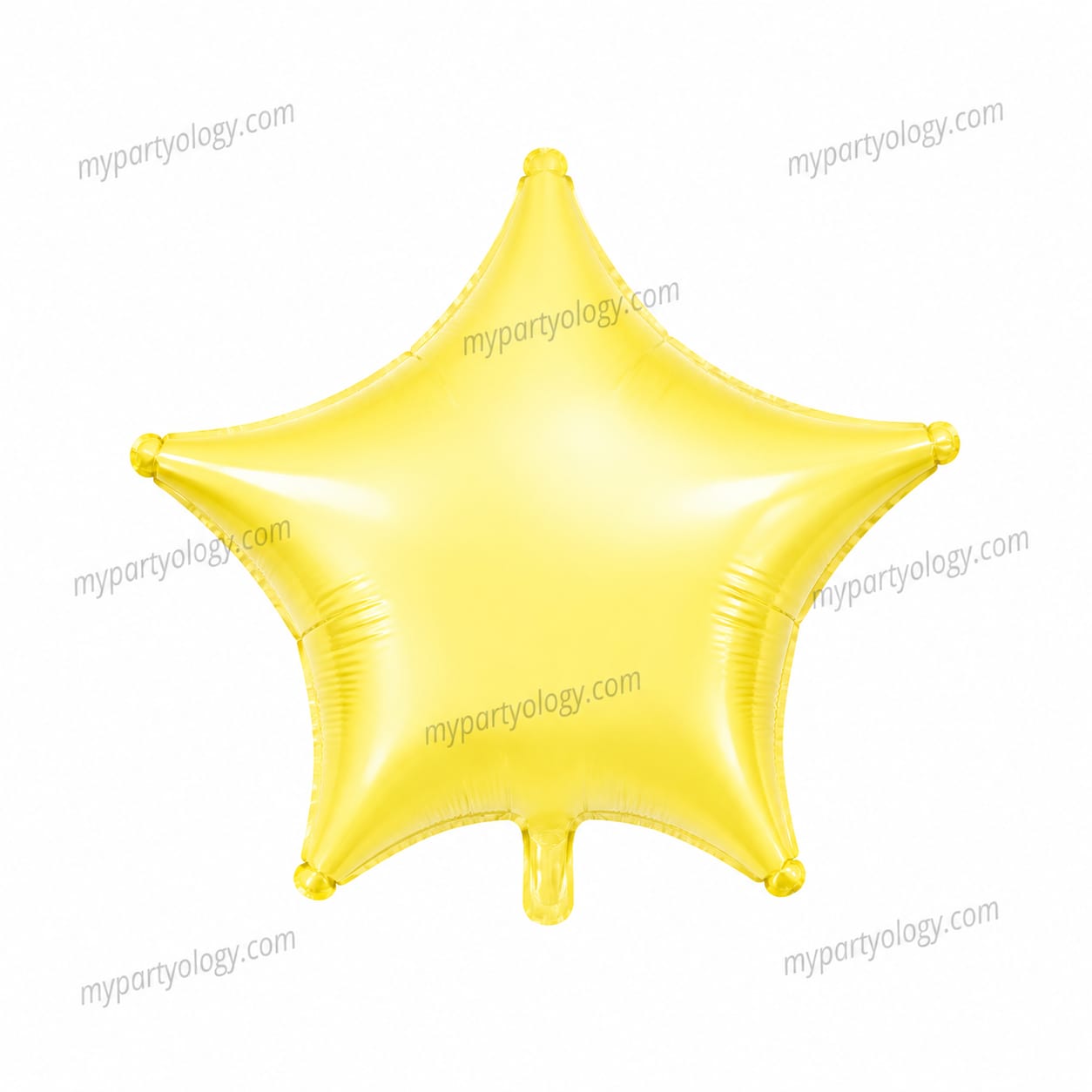 Pastel Yellow Star 18'' Foil Balloon