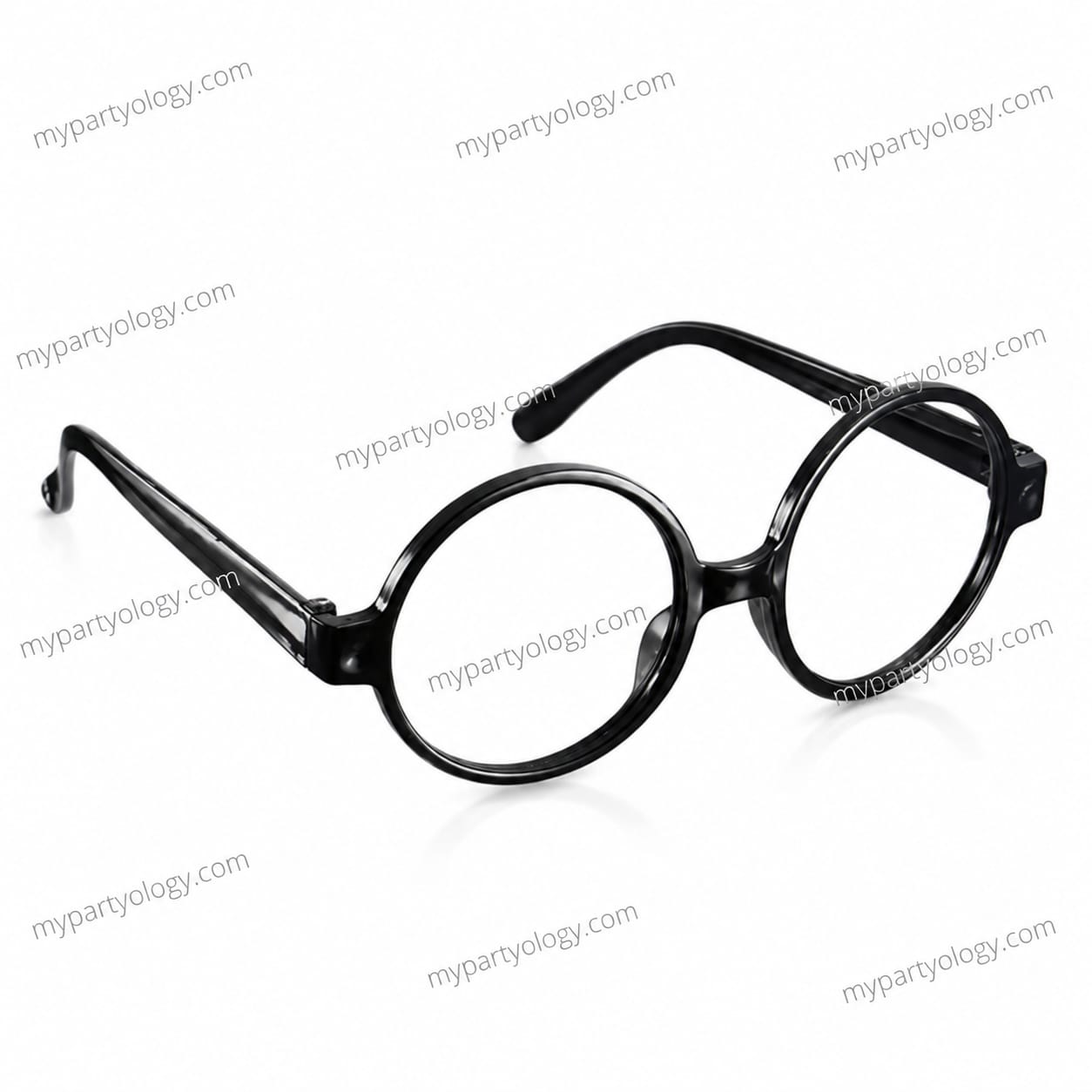 Harry Potter Black Plastic Glasses (Pack of 1)