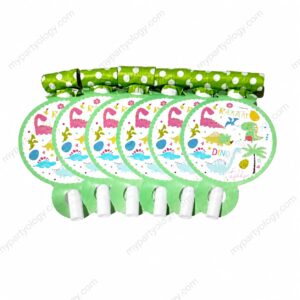 Dino The Dinosaur Party Blow Outs (Pack of 6)