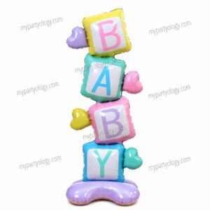 Baby Pastel Standee 45" Foil Balloon