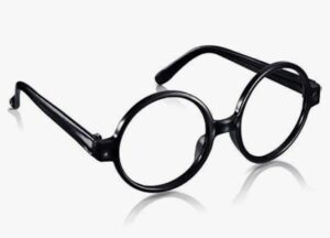 Harry Potter Black Plastic Glasses