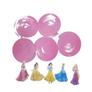 Princess Paper Swirls/Danglers Hanging Decor (Pack of 10)