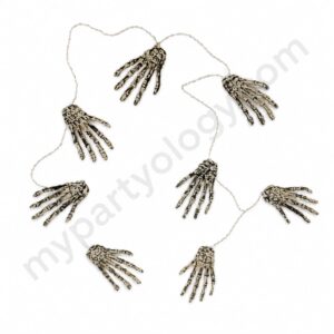Skeleton Hand Garland
