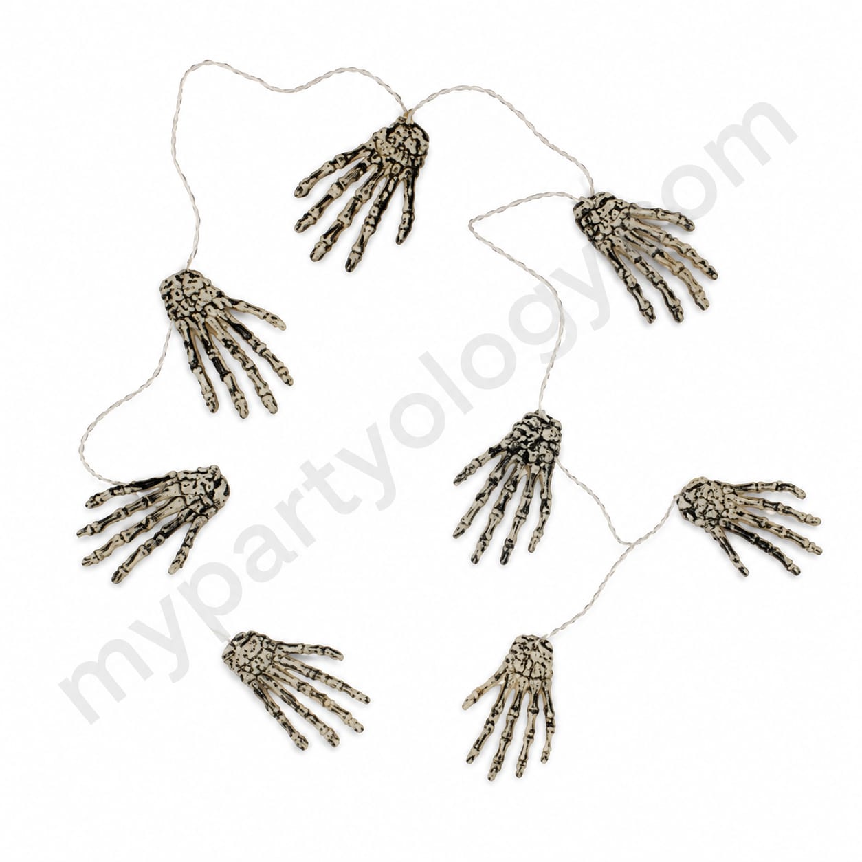 Skeleton Hand Garland