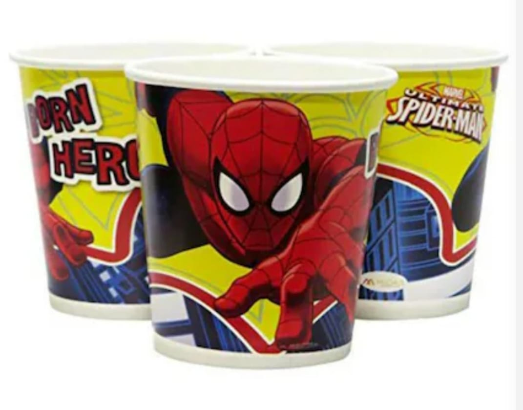 Spiderman Paper Cups (Pack of 10)