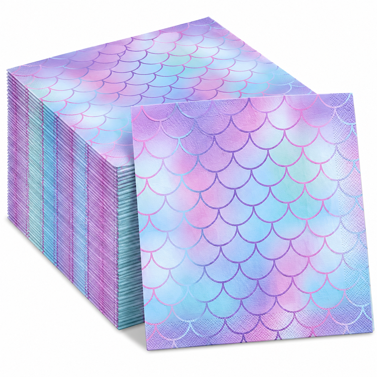 Mermaid Paper Napkins (Pack of 16)