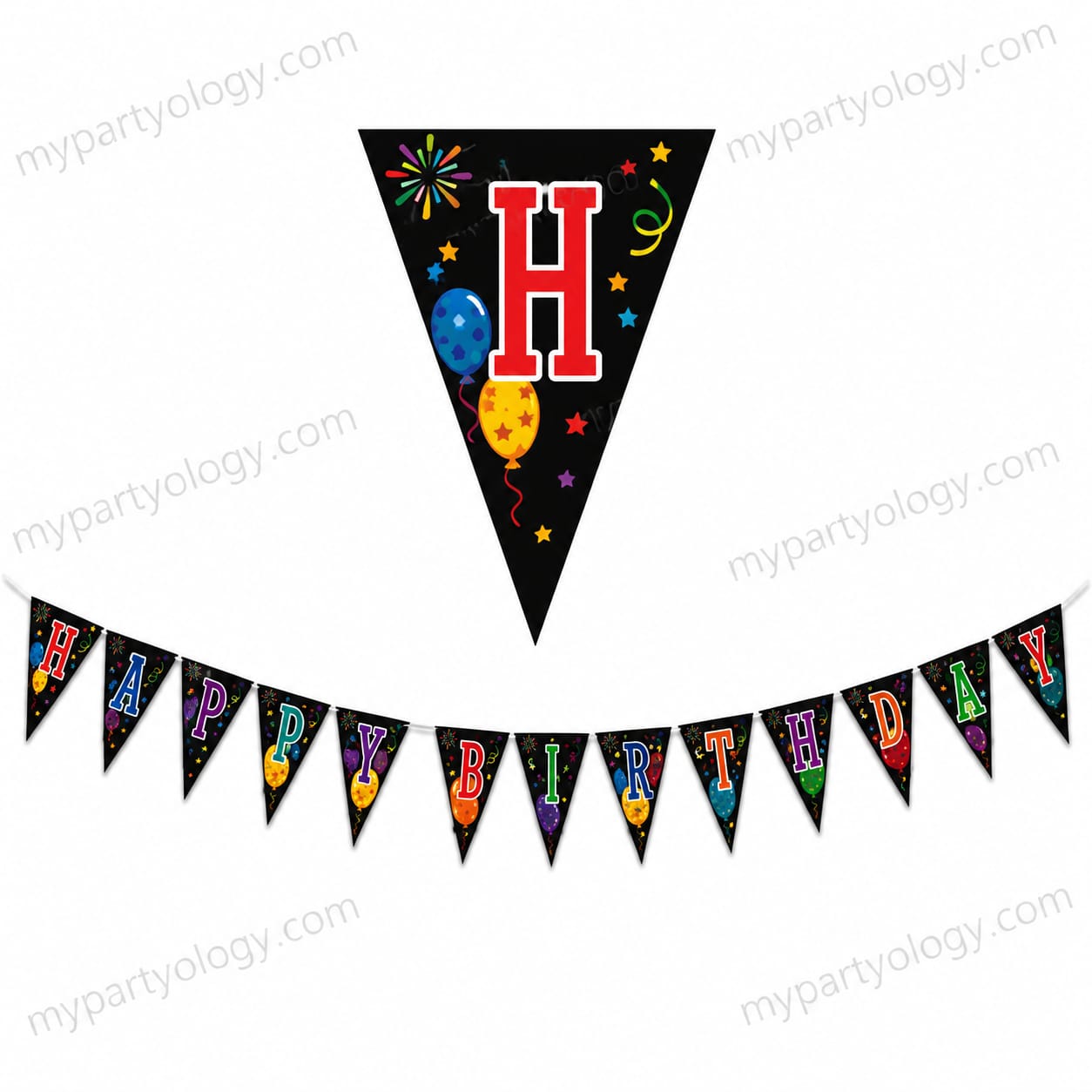 Happy Birthday Large Flag Banner
