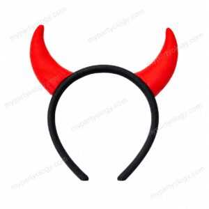 Devil Horns Cloth Headband