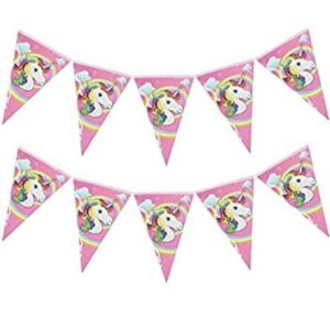 Unicorn Theme Flag/Pennant Banner