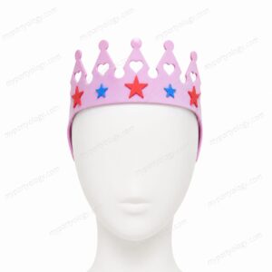 Baby Pink Foam Crown