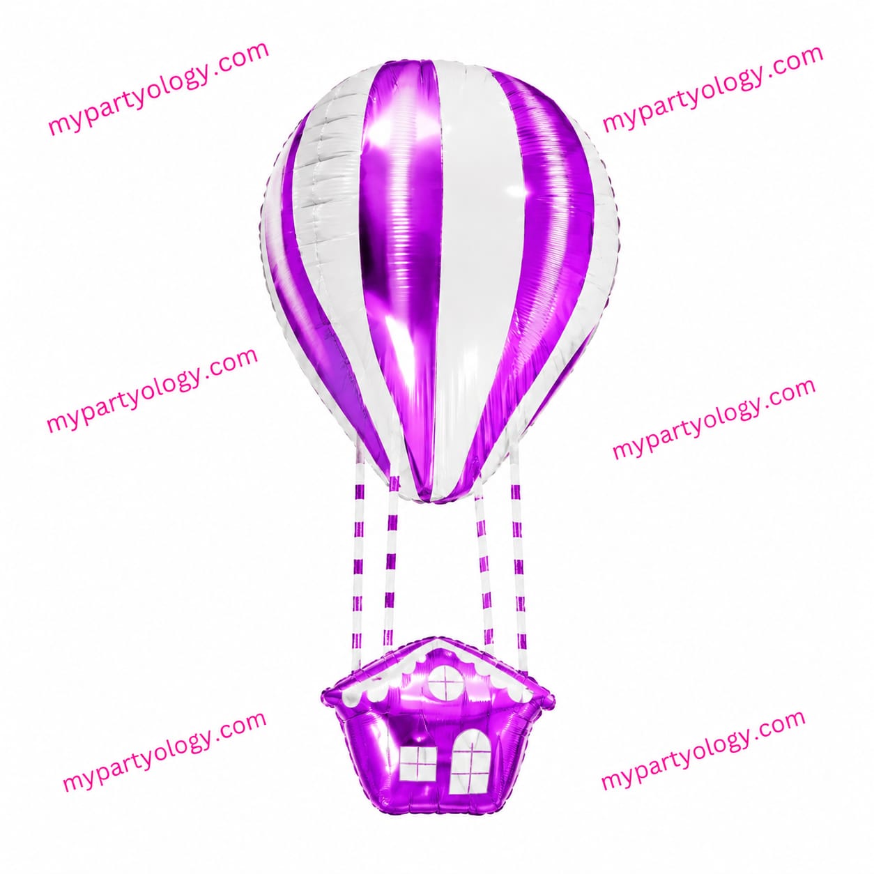 Hot Air Balloon Pink 35'' Foil Balloon