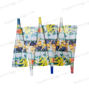 Minion Paper Blowhorn/Noisemaker Set (Pack of 6)