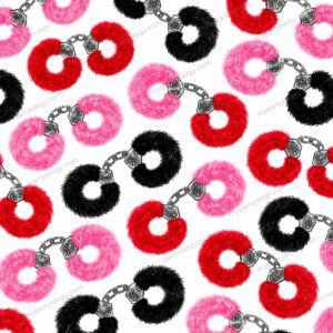 Assorted Furry Metal Handcuffs