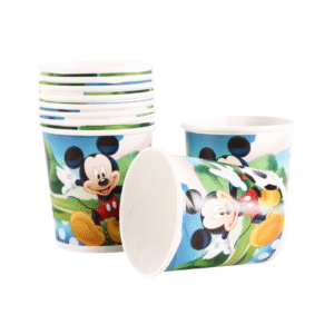 Micky Mouse Theme Paper Cups (Pack of 10)