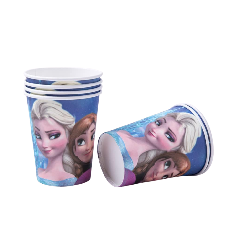 Frozen Theme Paper Cups (Pack of 10)