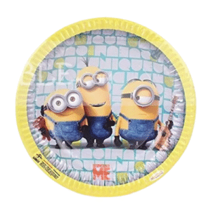 Minion Theme 9" Paper Plates (Pack of 10)