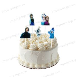 Frozen Theme Candles (Pack of 5)