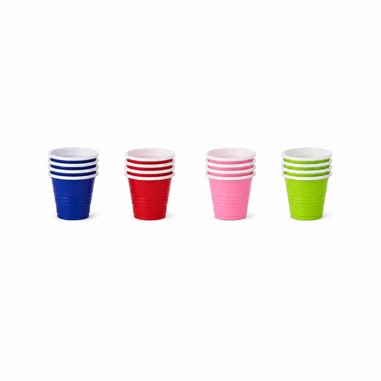 Plastic Shot Glasses (Pack Of 10)