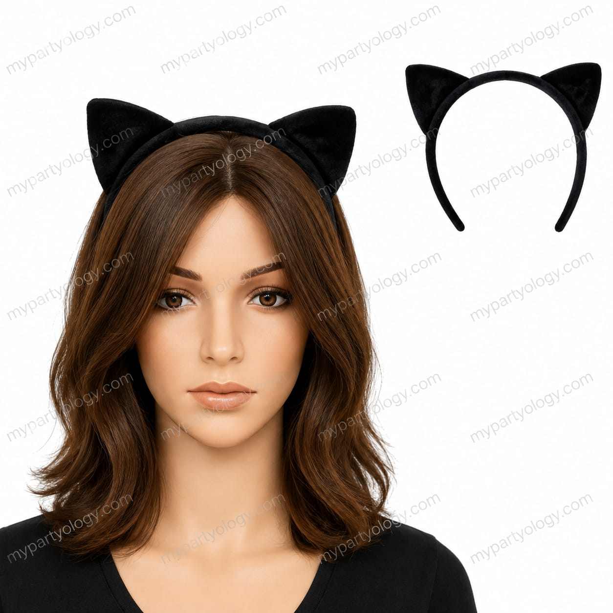 Cat Ears Headband (Pack of 1)