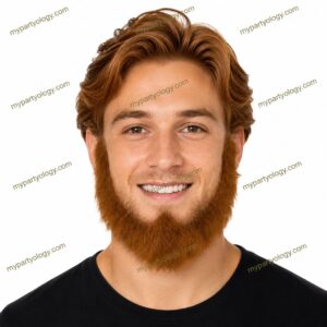 Brown Vintage Classic Beard (Pack of 1)