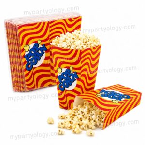 Popcorn Red & Yellow Paper Box (Pack of 10)