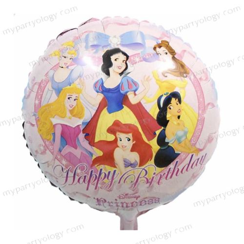 Princess Happy Birthday Disney 18" Foil Balloon