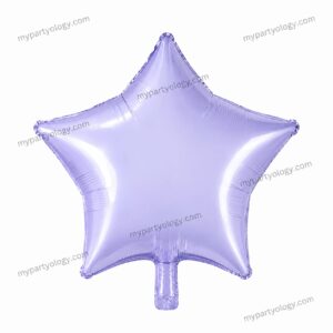Pastel Purple Star 18'' Foil Balloon