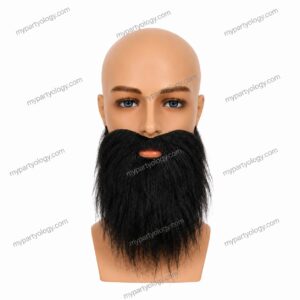 Black Beard & Mustache Set