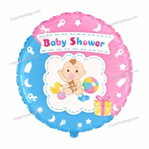 Baby Shower Baby 18'' Foil Balloon