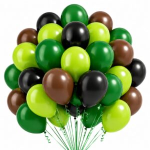 Army Theme 12″ Latex Balloons (Pack of 12)