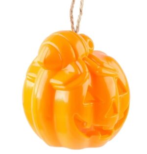Hanging LED Large Pumpkin Candle