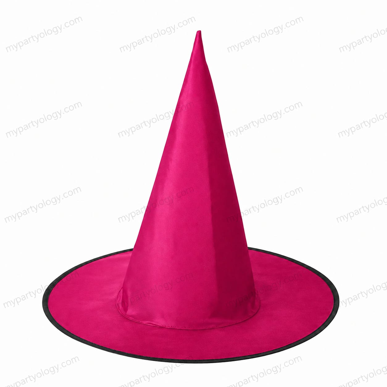 Witch Pink With Black Rim Hat - Image 2