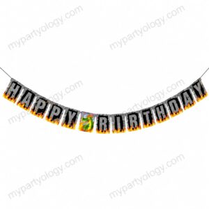 Dragons Large Jointed Happy Birthday Banner 1/pkt