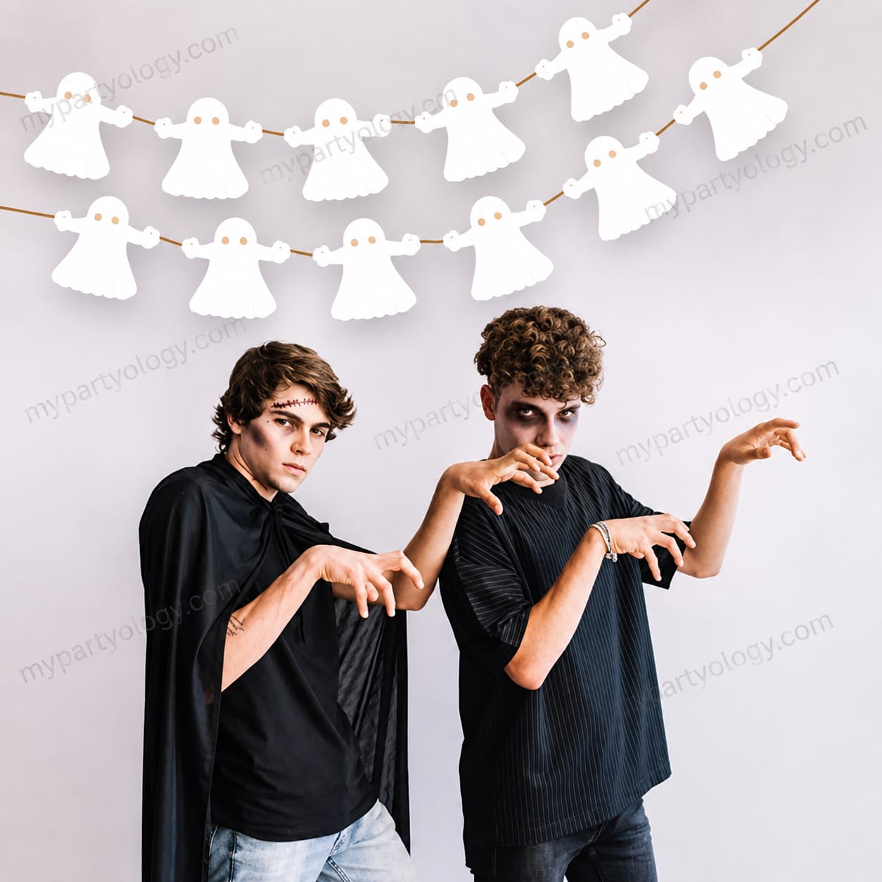 Ghost Paper Garland