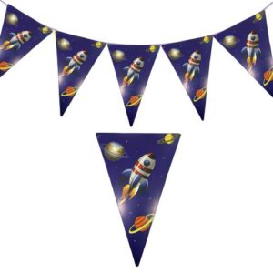 Space Theme Flag/Pennant Banner