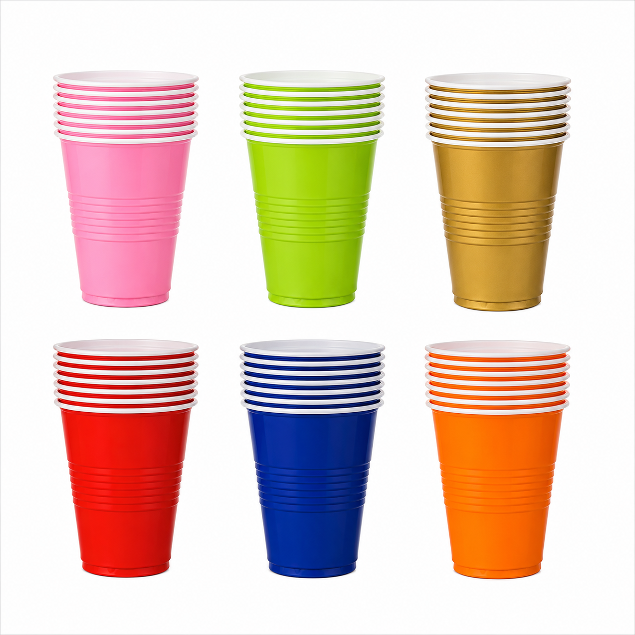 Beer Pong 450ml Glasses (Pack Of 10)