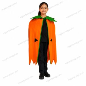 Pumpkin Kids Orange Cape