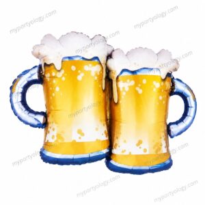 Beer Mug Jointed Pair 28" Foil Balloon